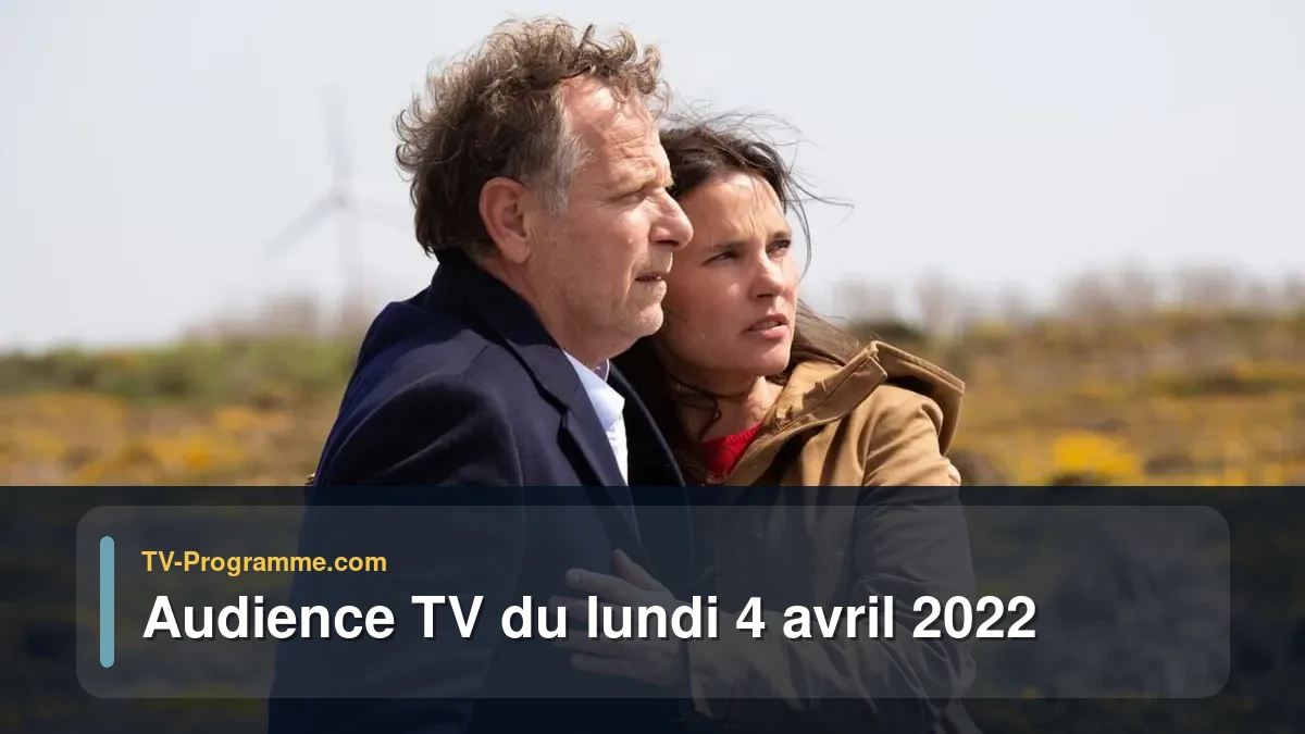 Audiences TV et audimat en prime time du Lundi 4 avril 2022