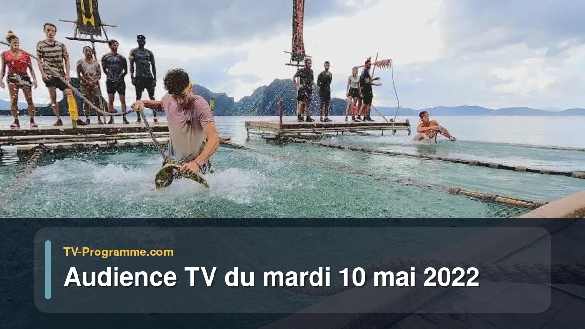 Audiences TV et audimat en prime time du Mardi 10 mai 2022