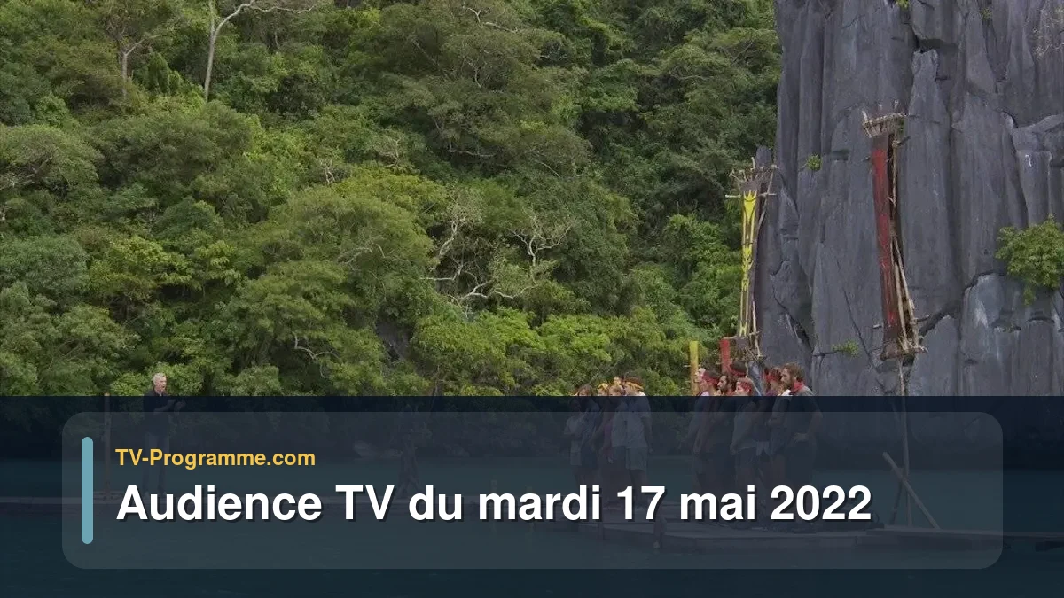 Audiences TV et audimat en prime time du Mardi 17 mai 2022