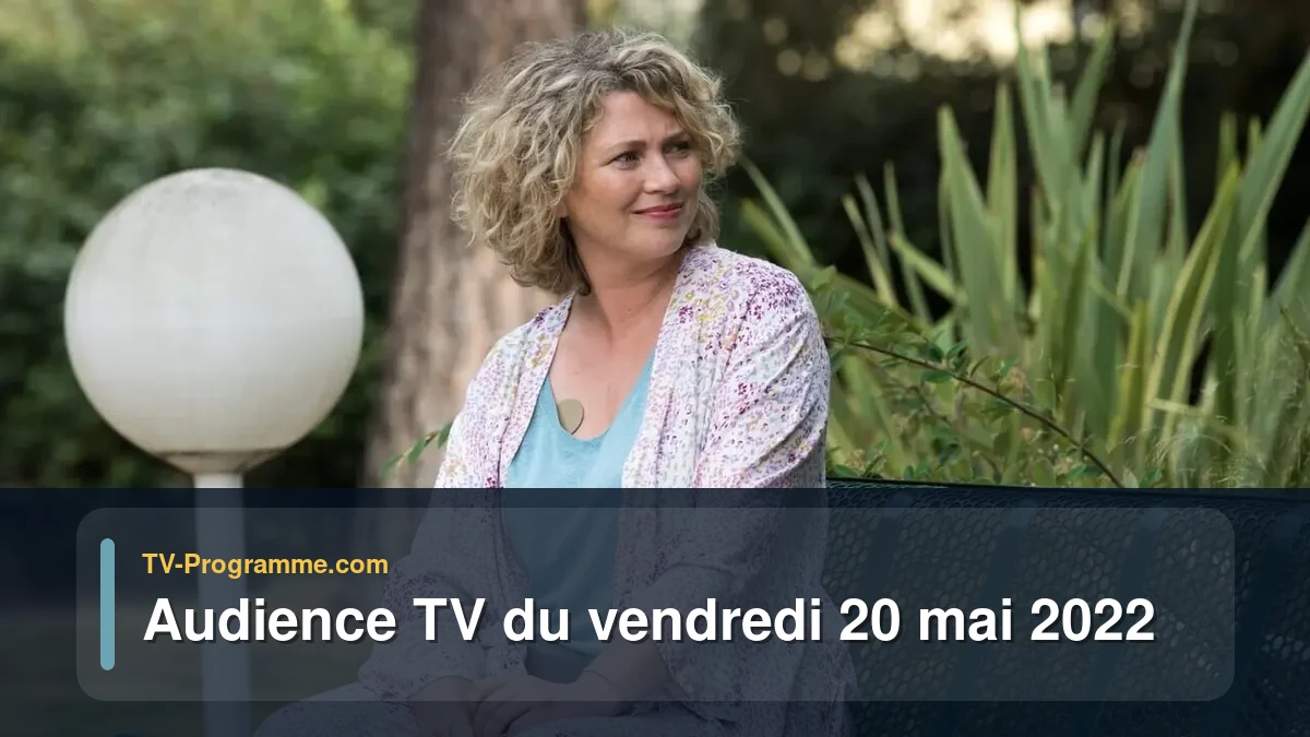 Audiences TV et audimat en prime time du Vendredi 20 mai 2022