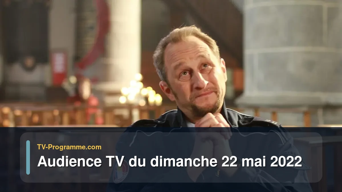Audiences TV et audimat en prime time du Dimanche 22 mai 2022