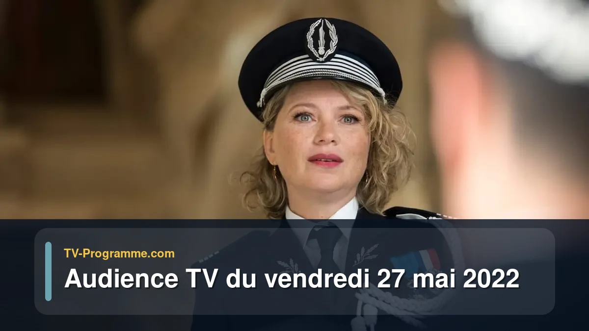 Audiences TV et audimat en prime time du Vendredi 27 mai 2022