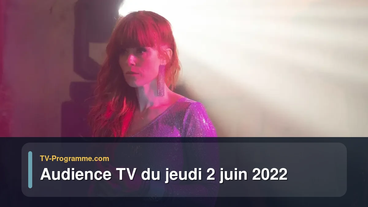 Audiences TV et audimat en prime time du Jeudi 2 juin 2022