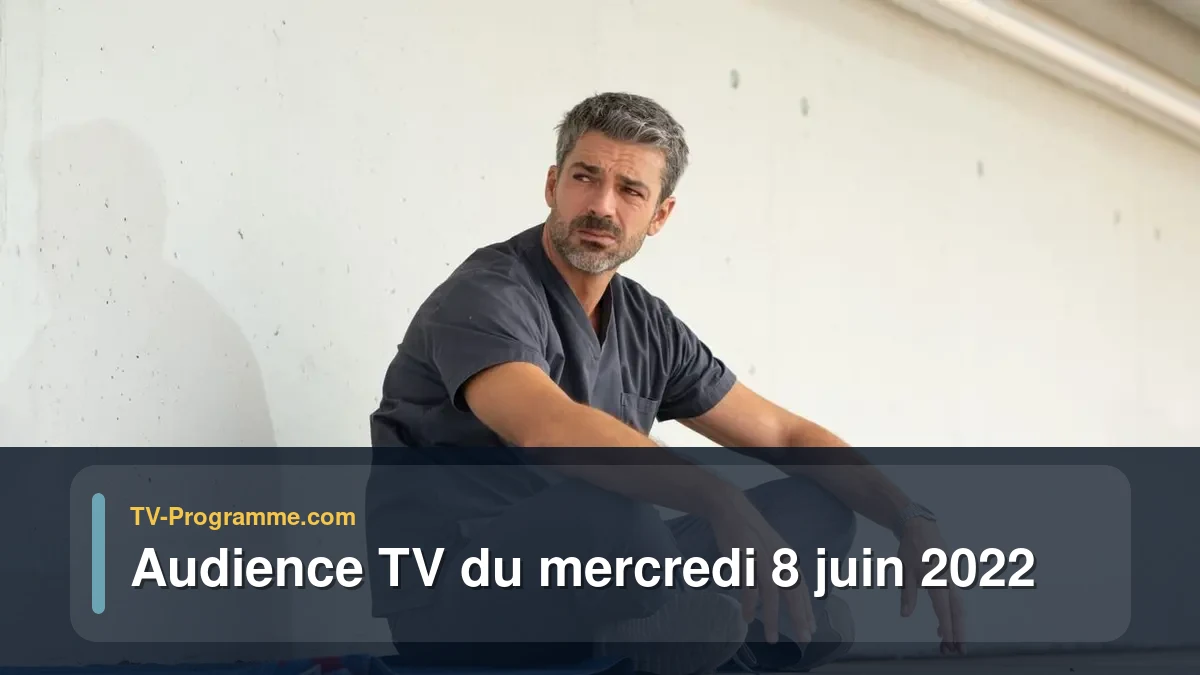 Audiences TV et audimat en prime time du Mercredi 8 juin 2022