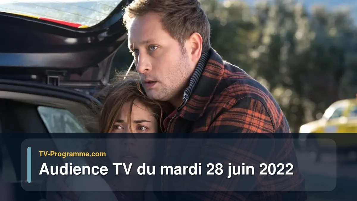 Audiences TV et audimat en prime time du Mardi 28 juin 2022