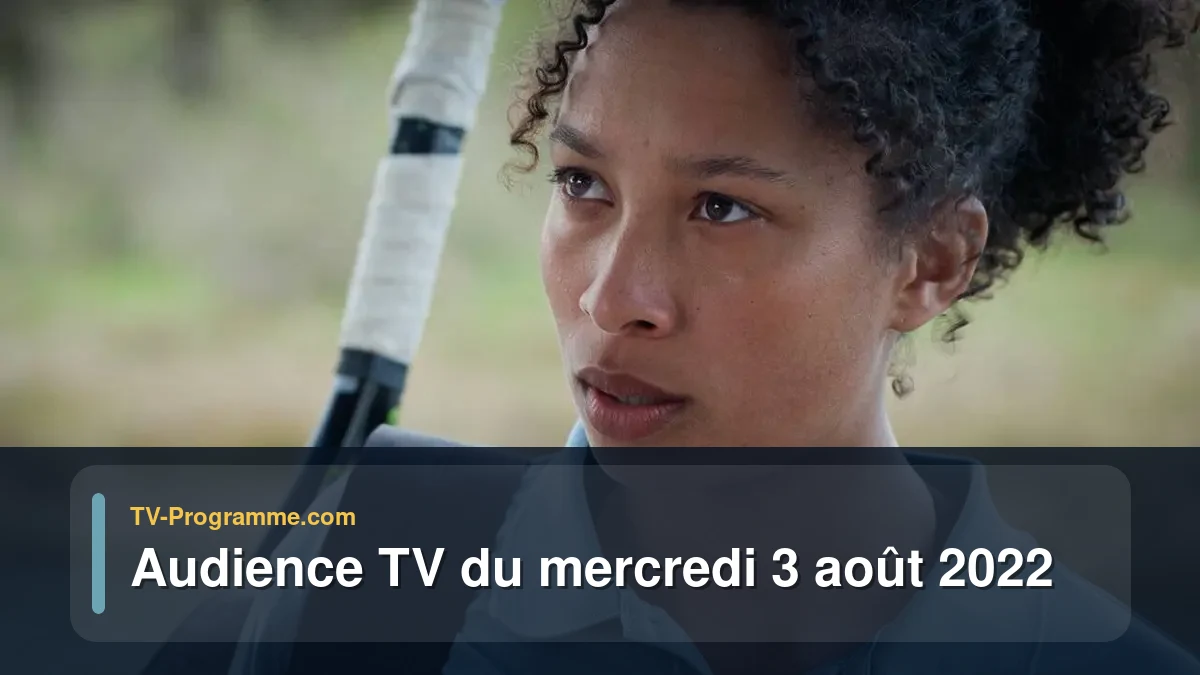 Audiences TV et audimat en prime time du Mercredi 3 août 2022
