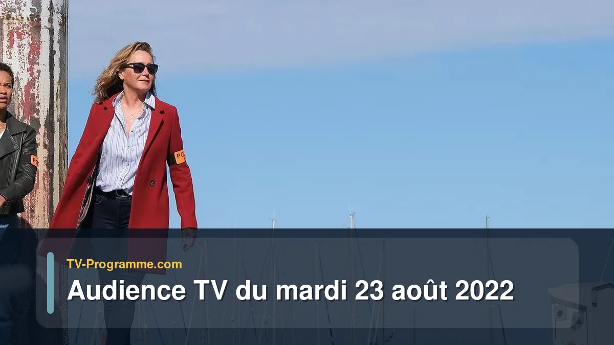 Audiences TV et audimat en prime time du Mardi 23 août 2022