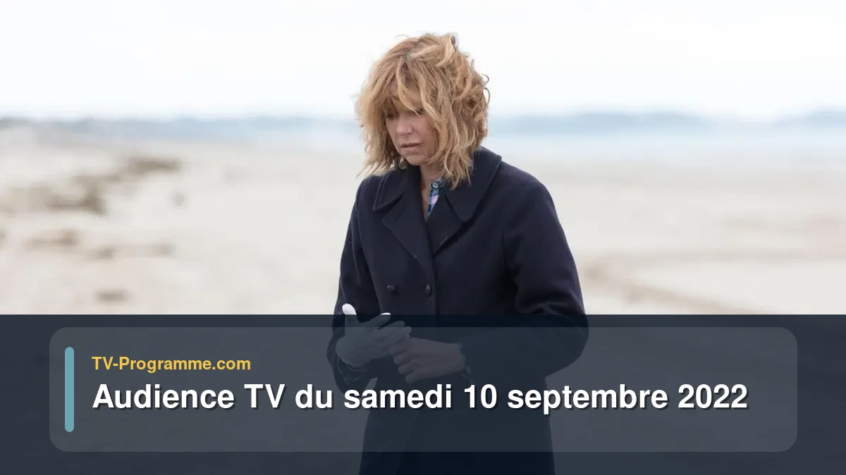 Audiences TV et audimat en prime time du Samedi 10 septembre 2022
