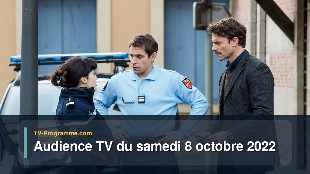 Audiences TV et audimat en prime time du Samedi 8 octobre 2022