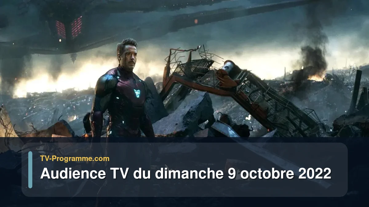 Audiences TV et audimat en prime time du Dimanche 9 octobre 2022