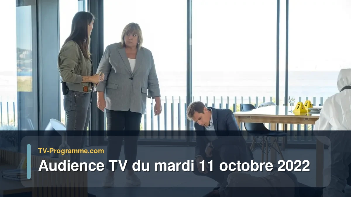 Audiences TV et audimat en prime time du Mardi 11 octobre 2022