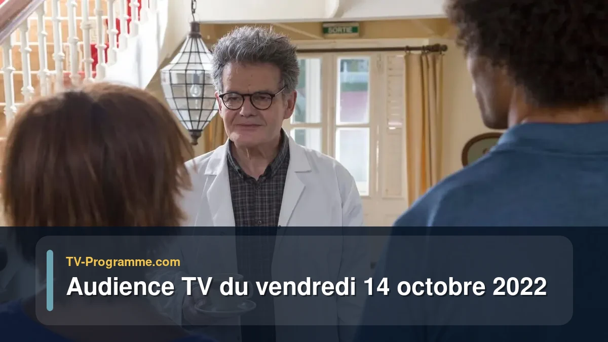 Audiences TV et audimat en prime time du Vendredi 14 octobre 2022