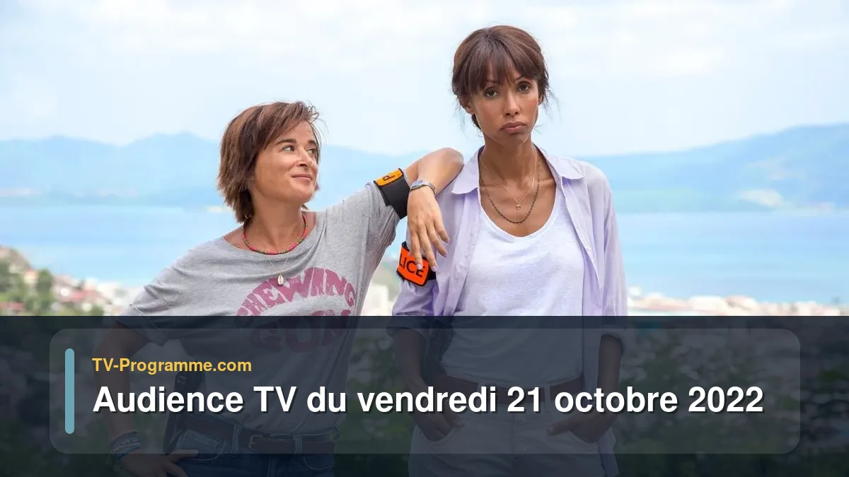 Audiences TV et audimat en prime time du Vendredi 21 octobre 2022