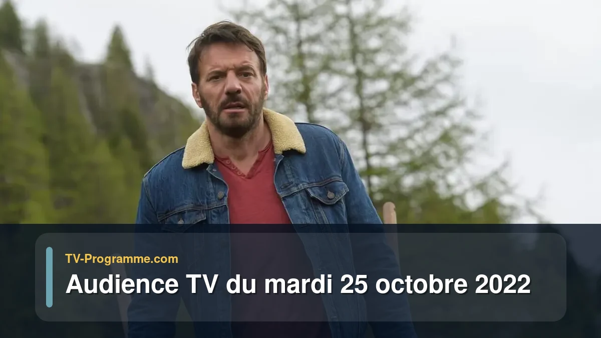 Audiences TV et audimat en prime time du Mardi 25 octobre 2022