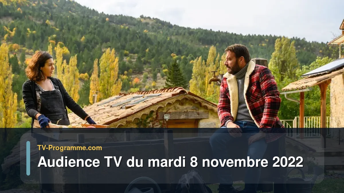 Audiences TV et audimat en prime time du Mardi 8 novembre 2022