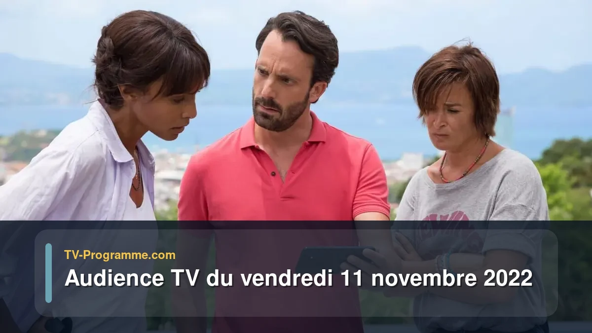 Audiences TV et audimat en prime time du Vendredi 11 novembre 2022