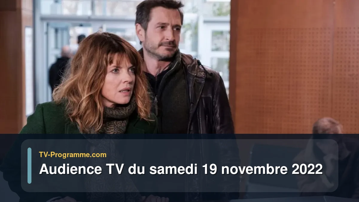 Audiences TV et audimat en prime time du Samedi 19 novembre 2022