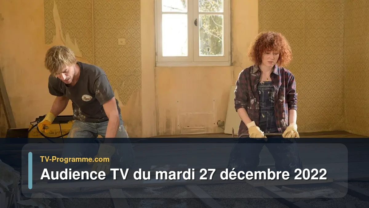 Audiences TV et audimat en prime time du Mardi 27 décembre 2022
