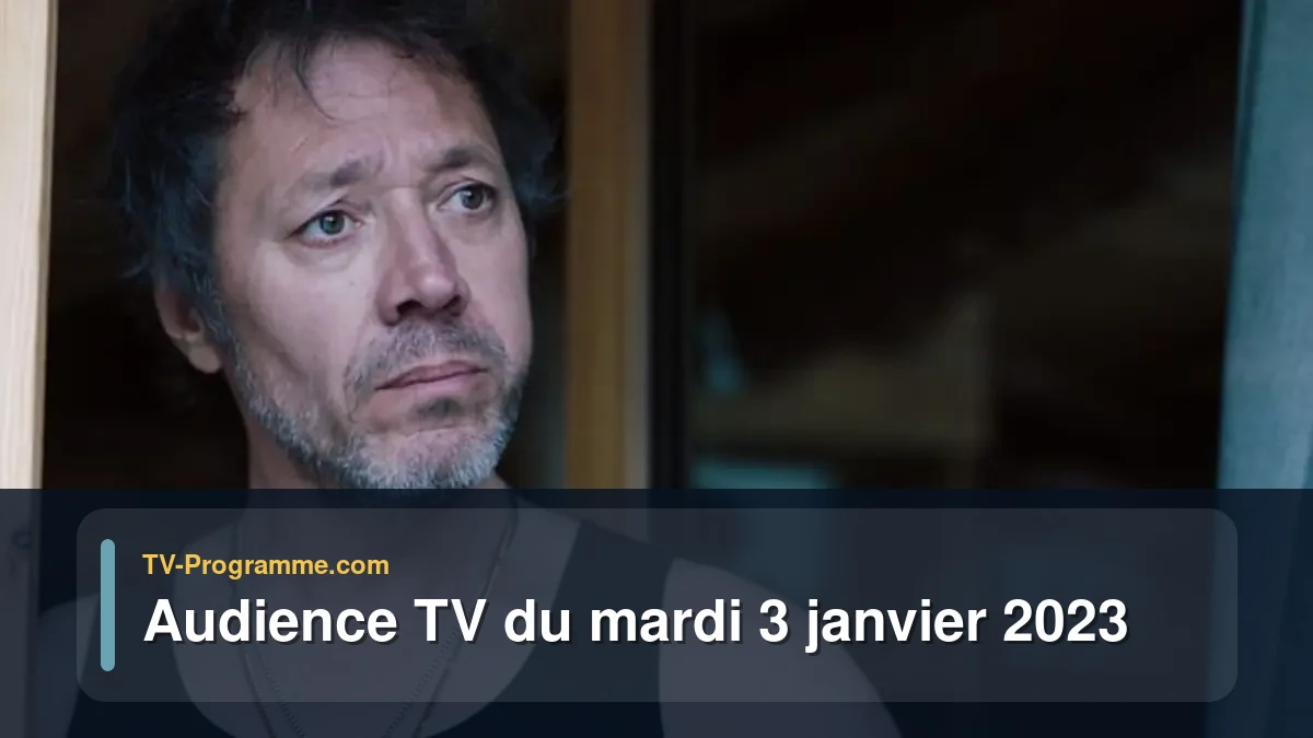 Audiences TV et audimat en prime time du Mardi 3 janvier 2023