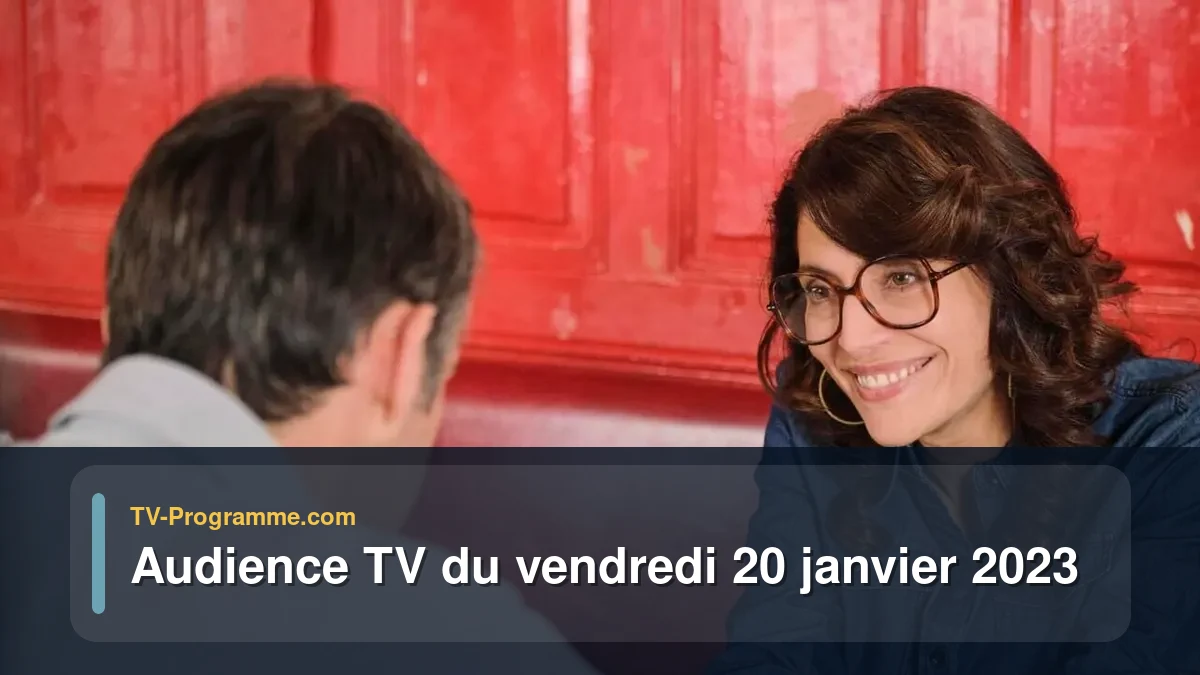 Audiences TV et audimat en prime time du Vendredi 20 janvier 2023