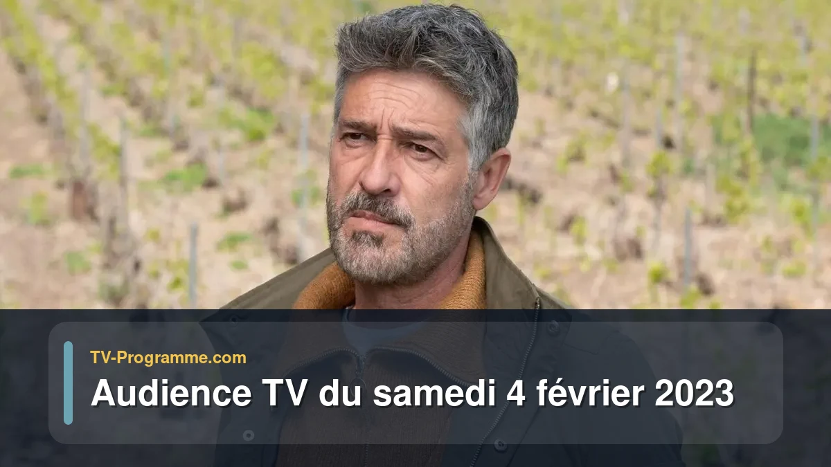 Audiences TV et audimat en prime time du Samedi 4 février 2023