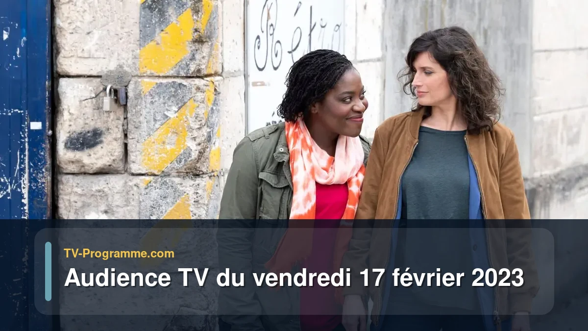 Audiences TV et audimat en prime time du Vendredi 17 février 2023
