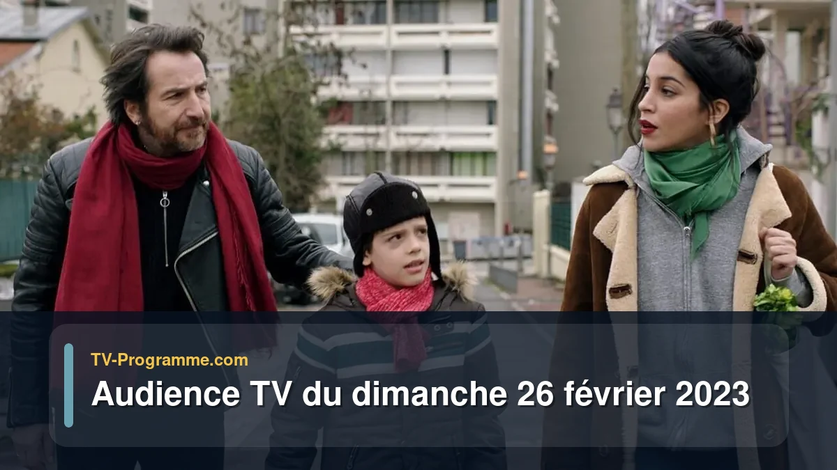 Audiences TV et audimat en prime time du Dimanche 26 février 2023