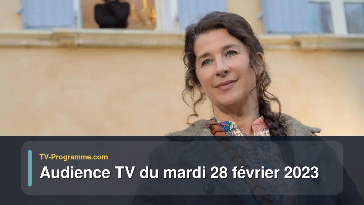Audiences TV et audimat en prime time du Mardi 28 février 2023