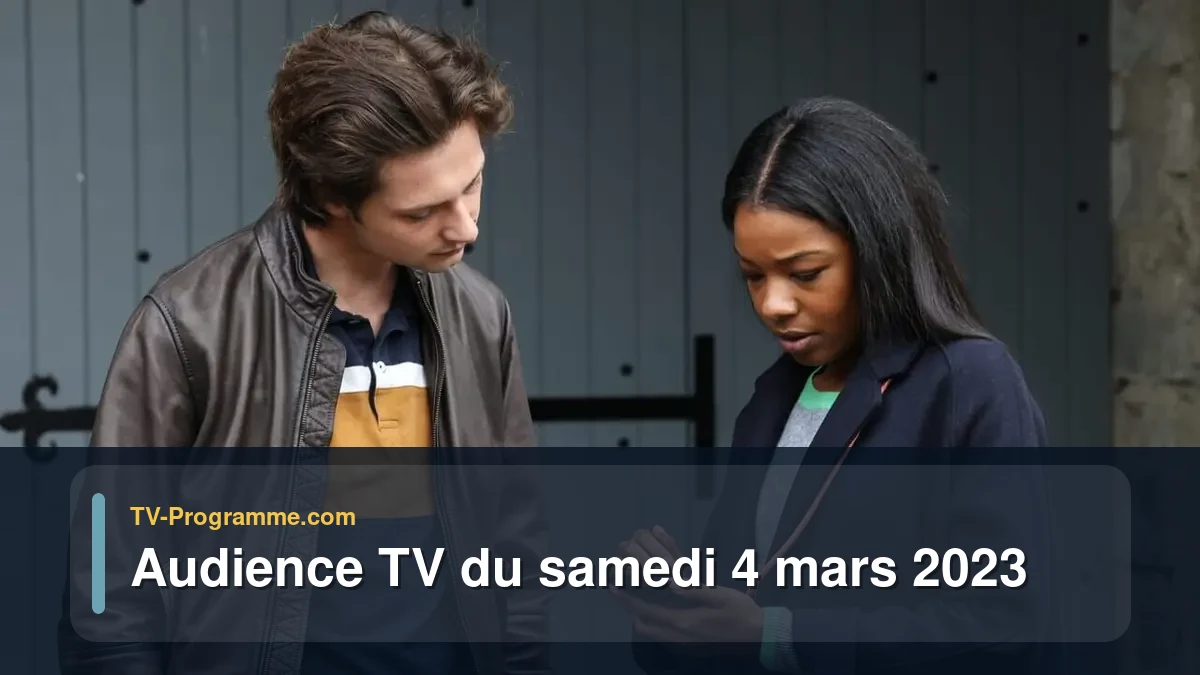 Audiences TV et audimat en prime time du Samedi 4 mars 2023
