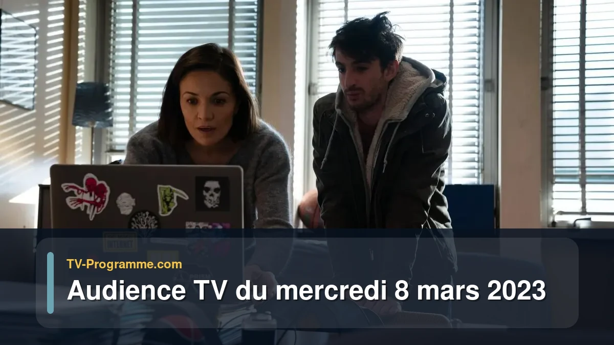 Audiences TV et audimat en prime time du Mercredi 8 mars 2023