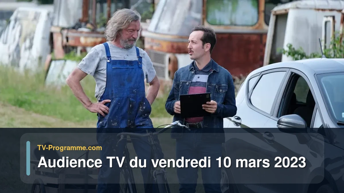 Audiences TV et audimat en prime time du Vendredi 10 mars 2023