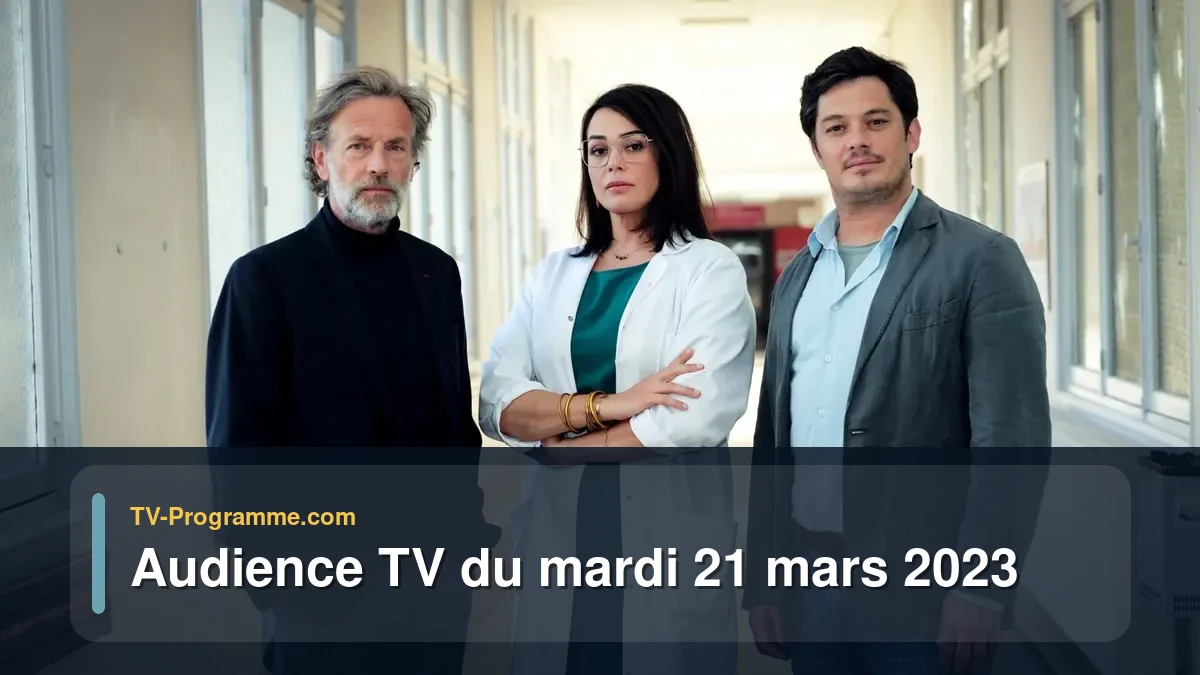 Audiences TV et audimat en prime time du Mardi 21 mars 2023