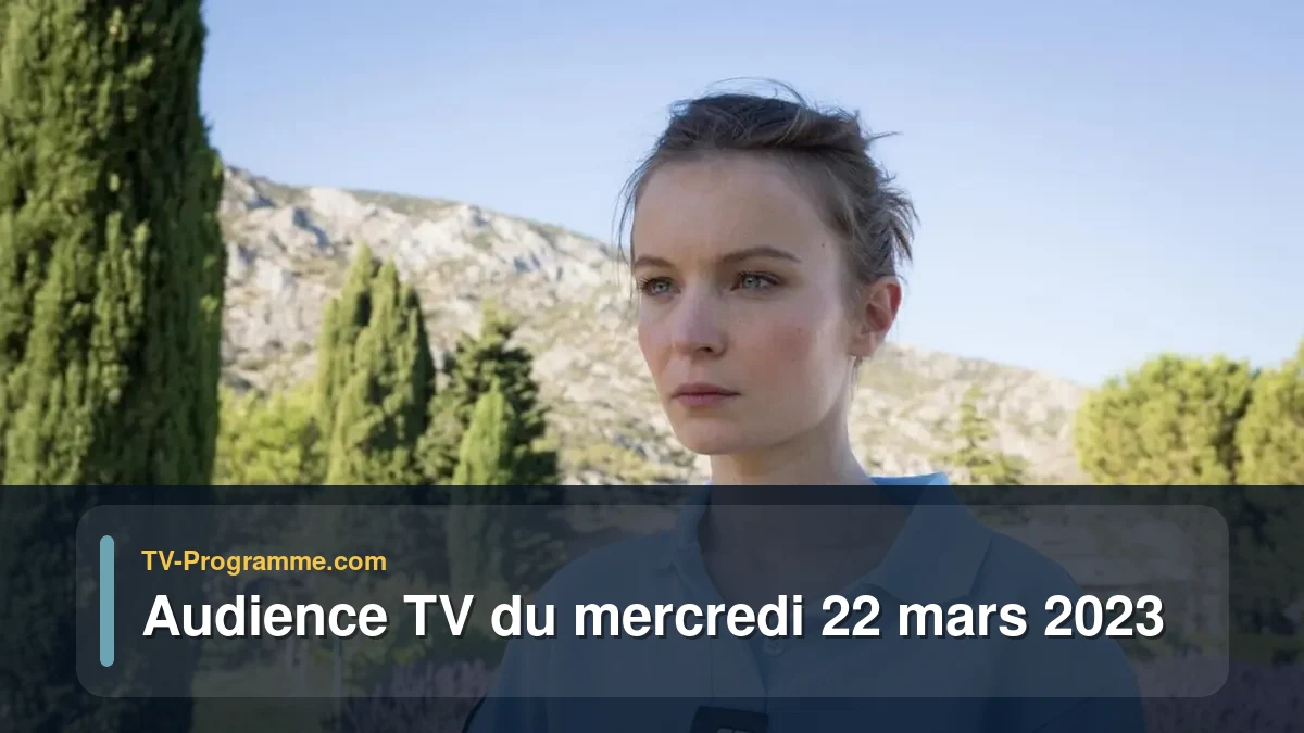 Audiences TV et audimat en prime time du Mercredi 22 mars 2023
