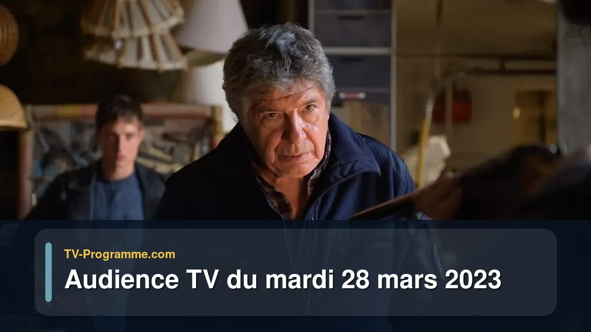 Audiences TV et audimat en prime time du Mardi 28 mars 2023