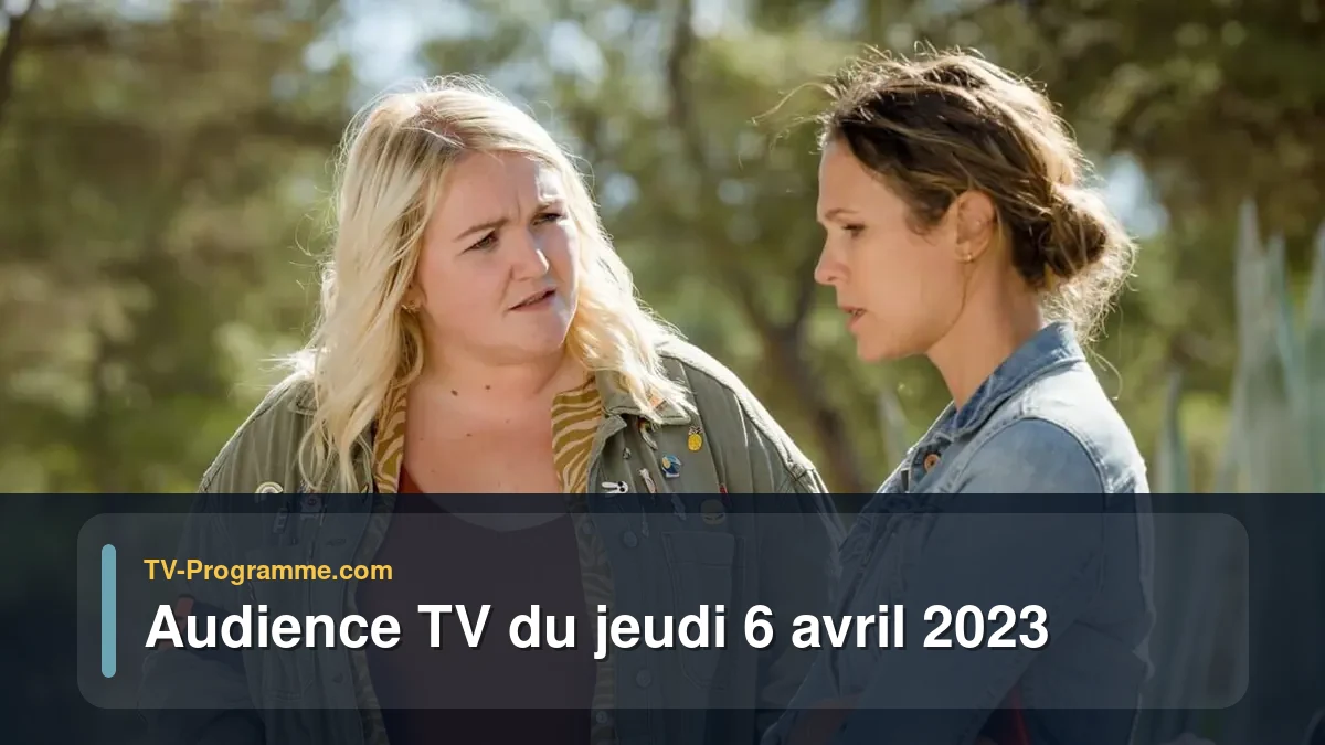 Audiences TV et audimat en prime time du Jeudi 6 avril 2023