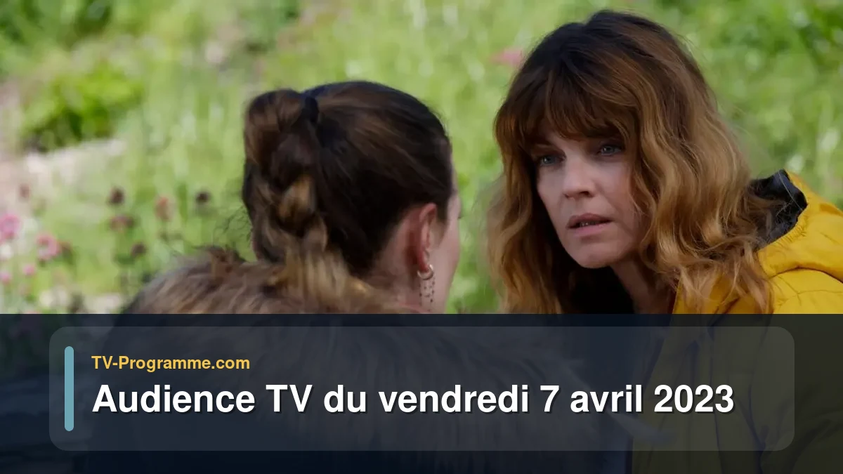 Audiences TV et audimat en prime time du Vendredi 7 avril 2023
