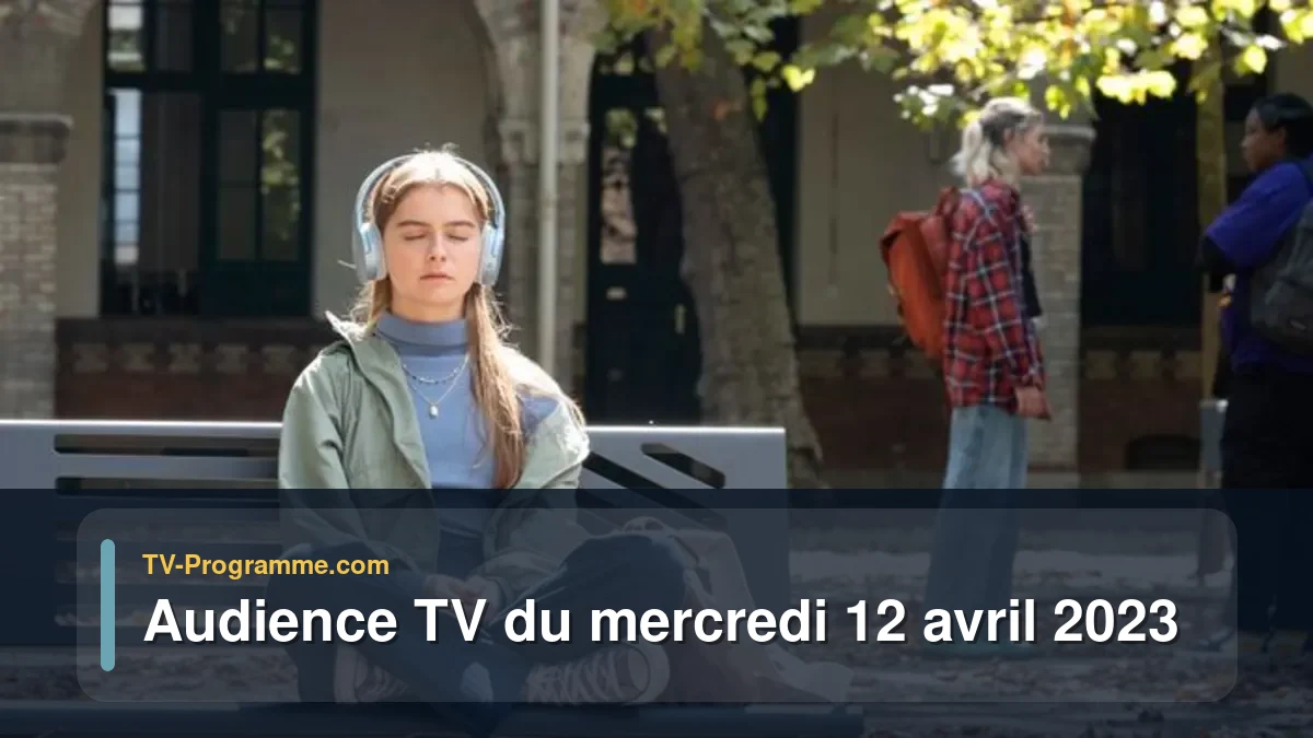 Audiences TV et audimat en prime time du Mercredi 12 avril 2023