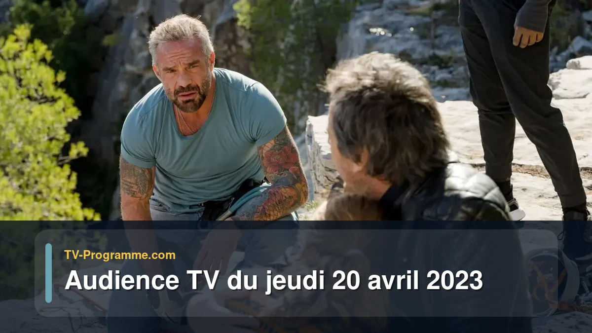 Audiences TV et audimat en prime time du Jeudi 20 avril 2023