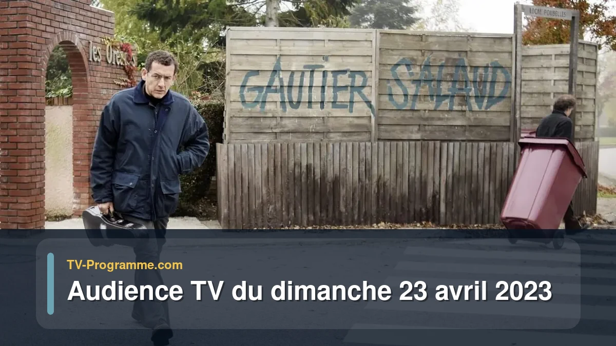 Audiences TV et audimat en prime time du Dimanche 23 avril 2023