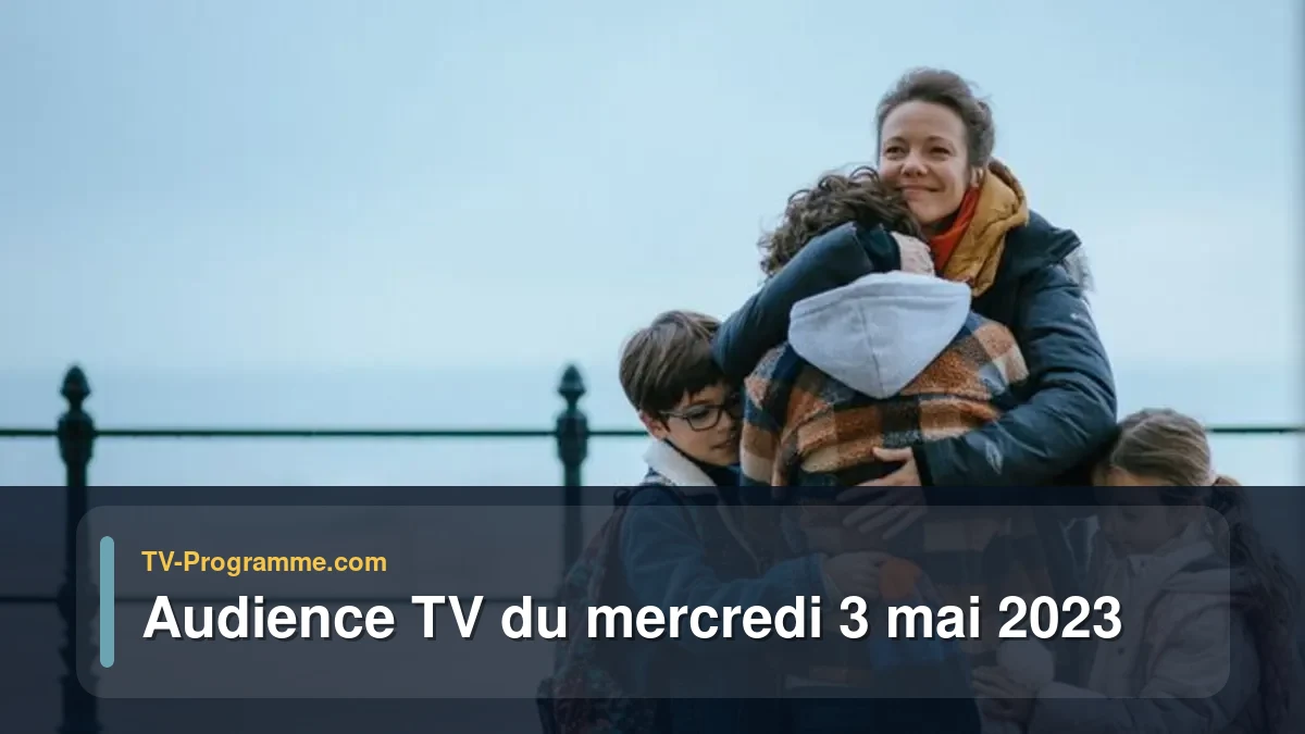 Audiences TV et audimat en prime time du Mercredi 3 mai 2023