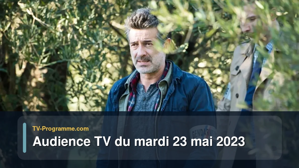Audiences TV et audimat en prime time du Mardi 23 mai 2023