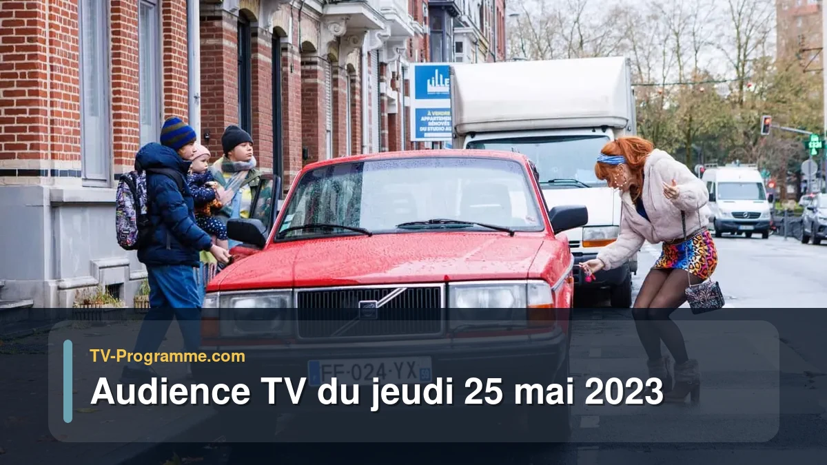 Audiences TV et audimat en prime time du Jeudi 25 mai 2023