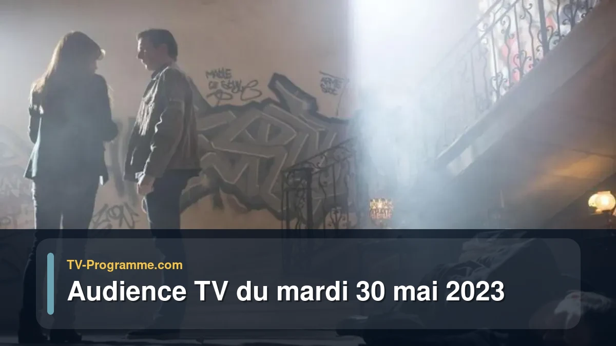 Audiences TV et audimat en prime time du Mardi 30 mai 2023