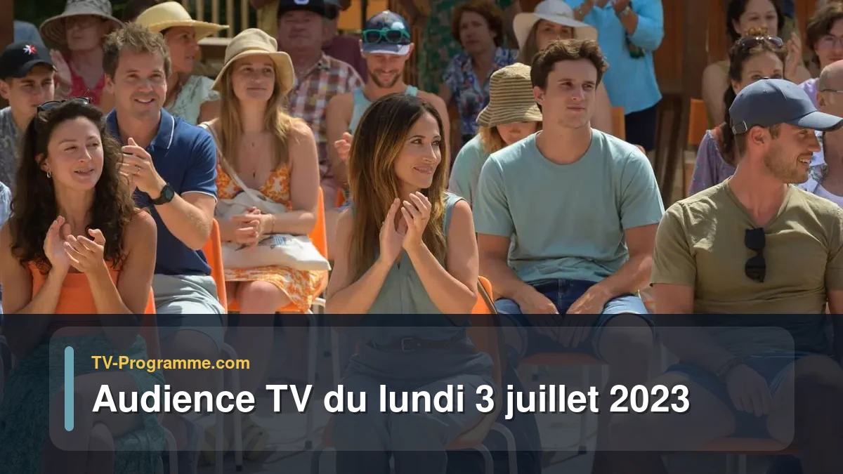 Audiences TV et audimat en prime time du Lundi 3 juillet 2023