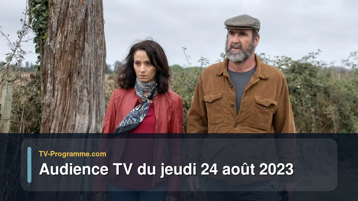 Audiences TV et audimat en prime time du Jeudi 24 août 2023