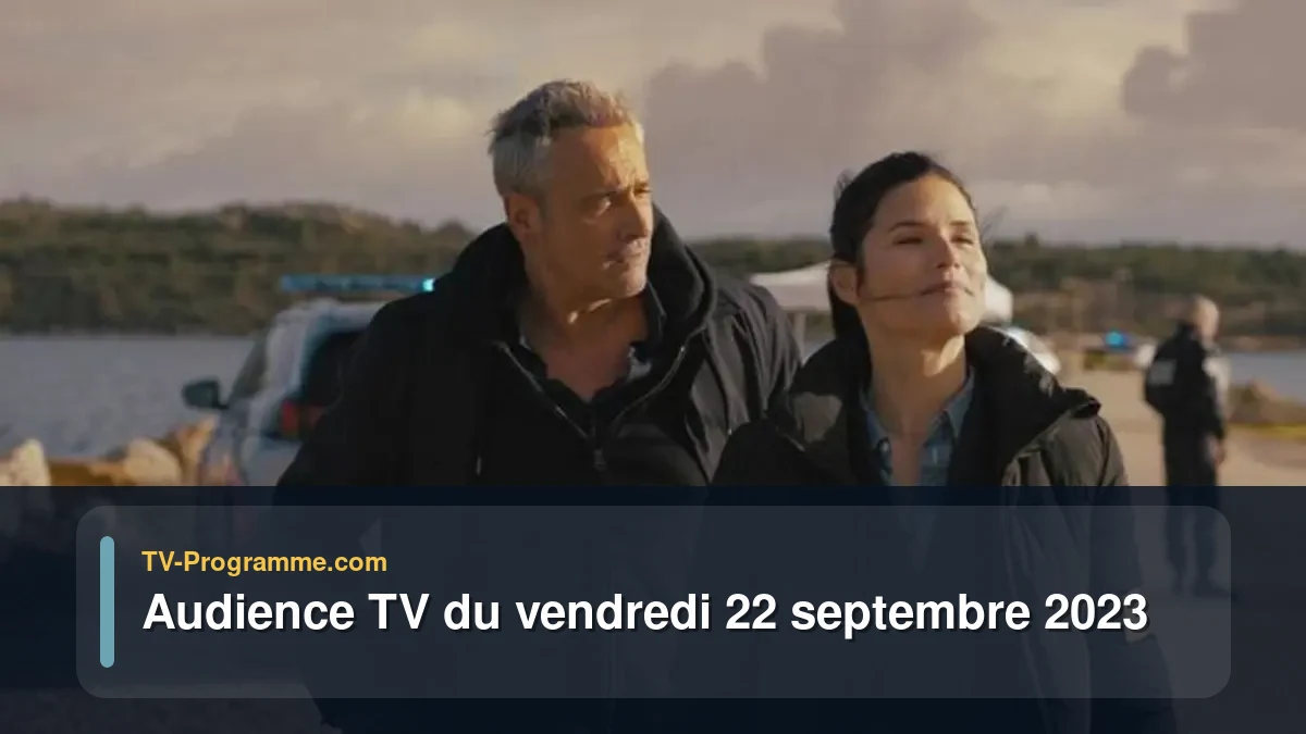 Audiences TV et audimat en prime time du Vendredi 22 septembre 2023