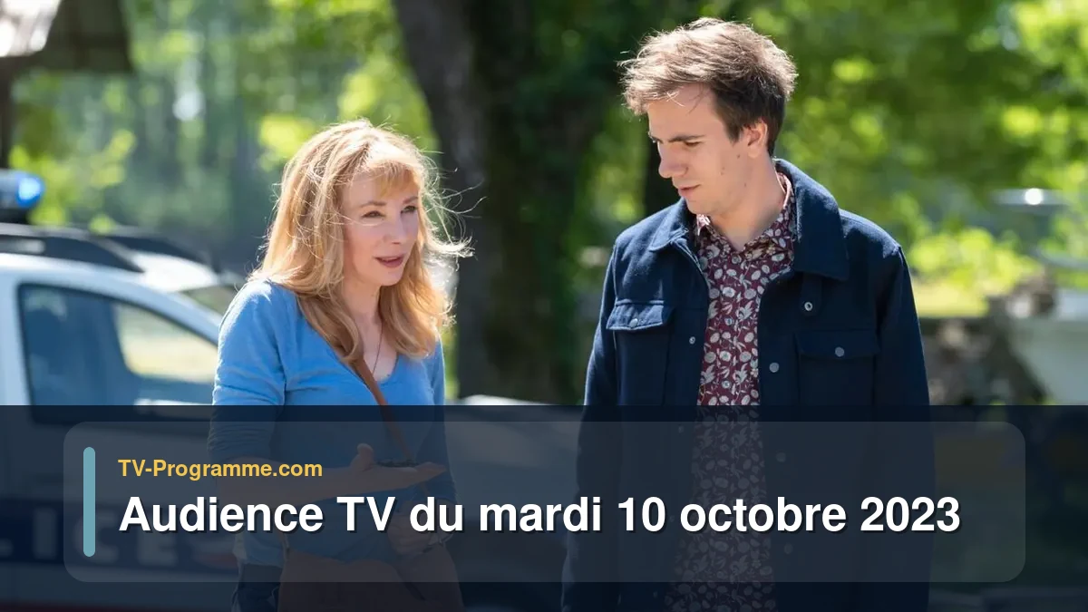 Audiences TV et audimat en prime time du Mardi 10 octobre 2023