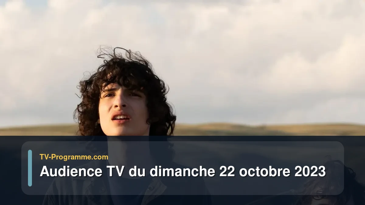 Audiences TV et audimat en prime time du Dimanche 22 octobre 2023