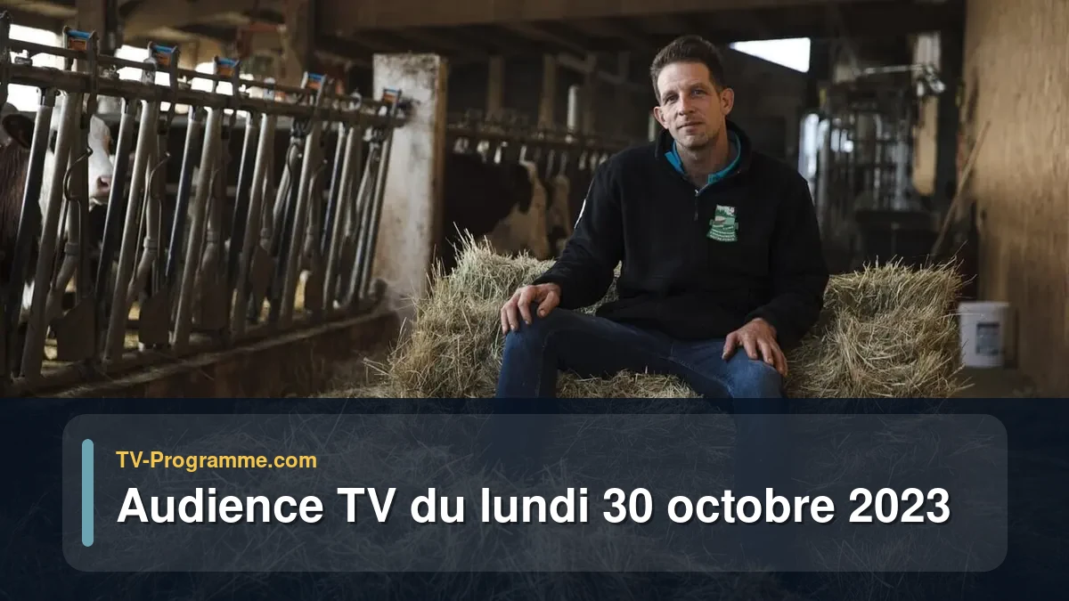Audiences TV et audimat en prime time du Lundi 30 octobre 2023