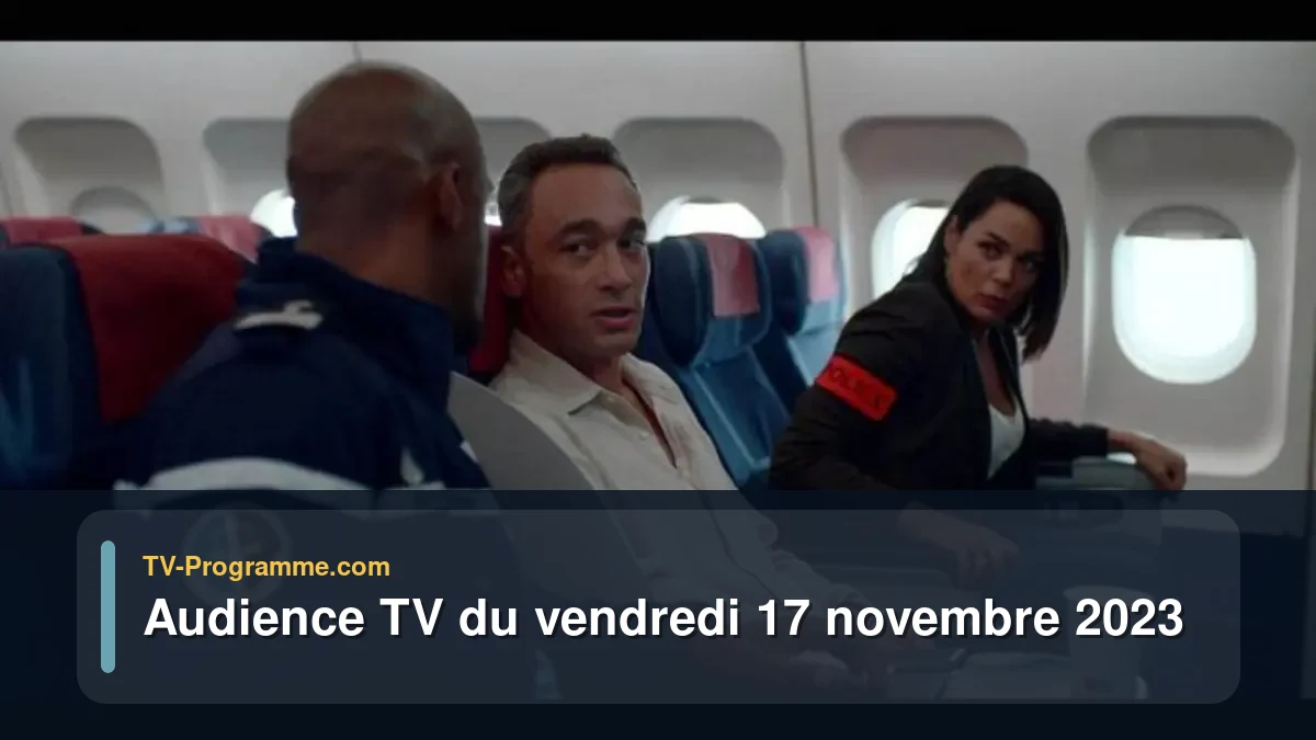 Audiences TV et audimat en prime time du Vendredi 17 novembre 2023